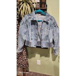 Size M SO Clothing Women's Blue Jean Jacket